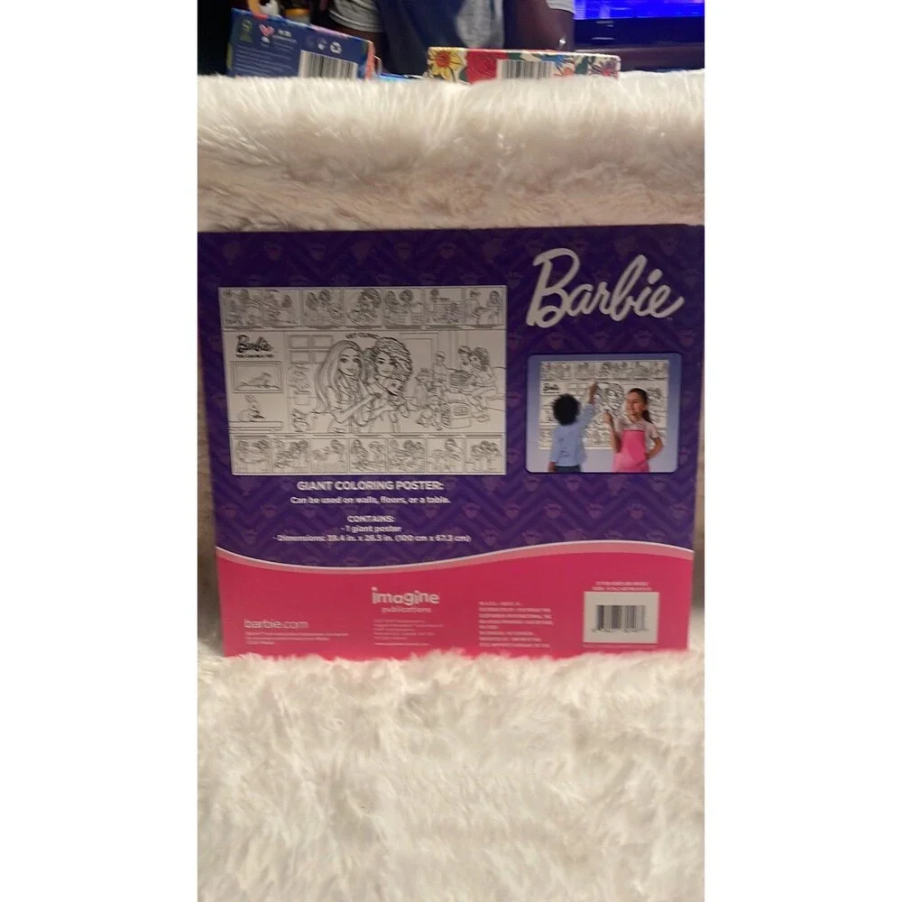 Barbie Giant‎ Coloring Poster